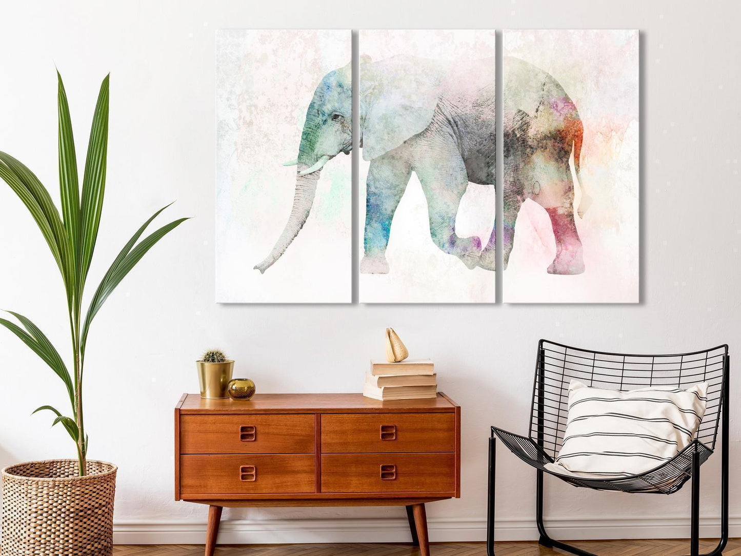 Malt elefant (3 deler)