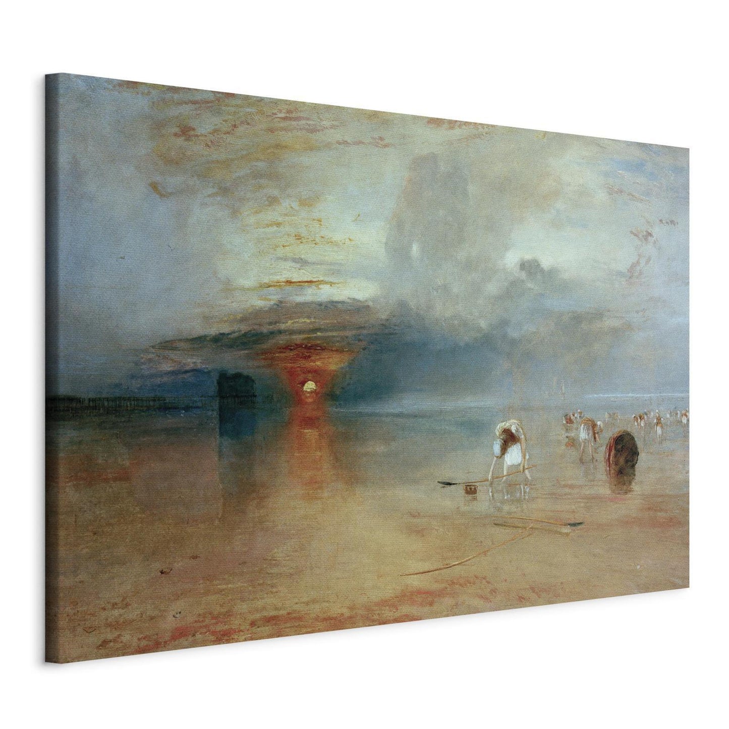 Calais-stranden, lavvann