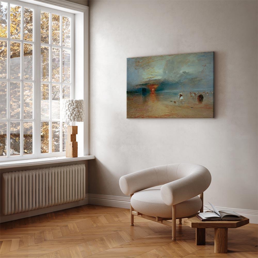 Calais-stranden, lavvann