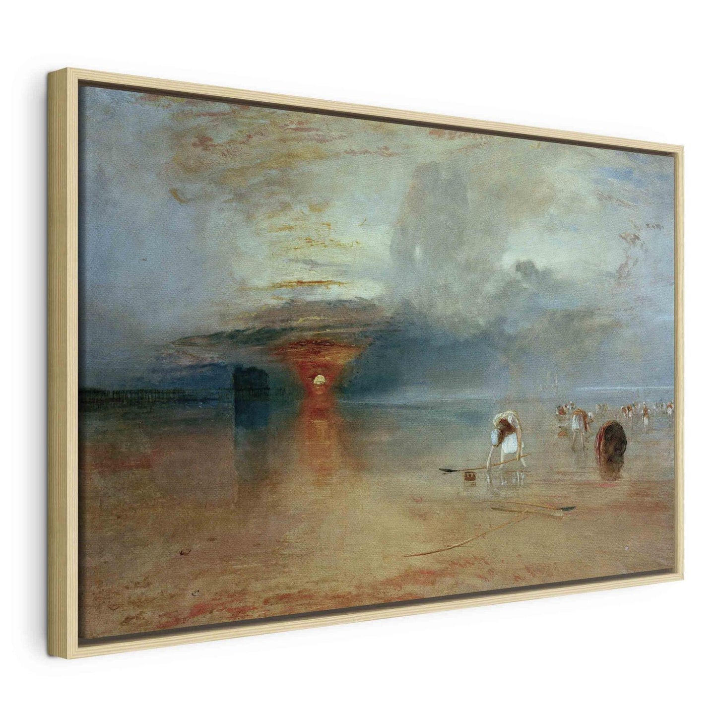 Calais-stranden, lavvann