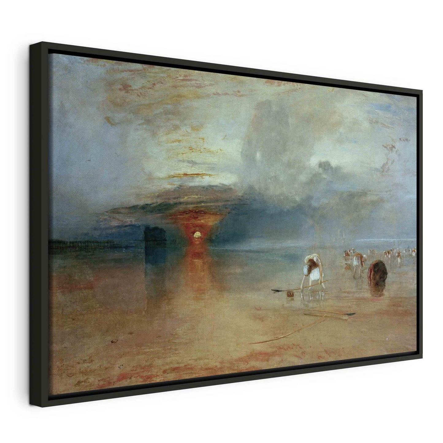 Calais-stranden, lavvann