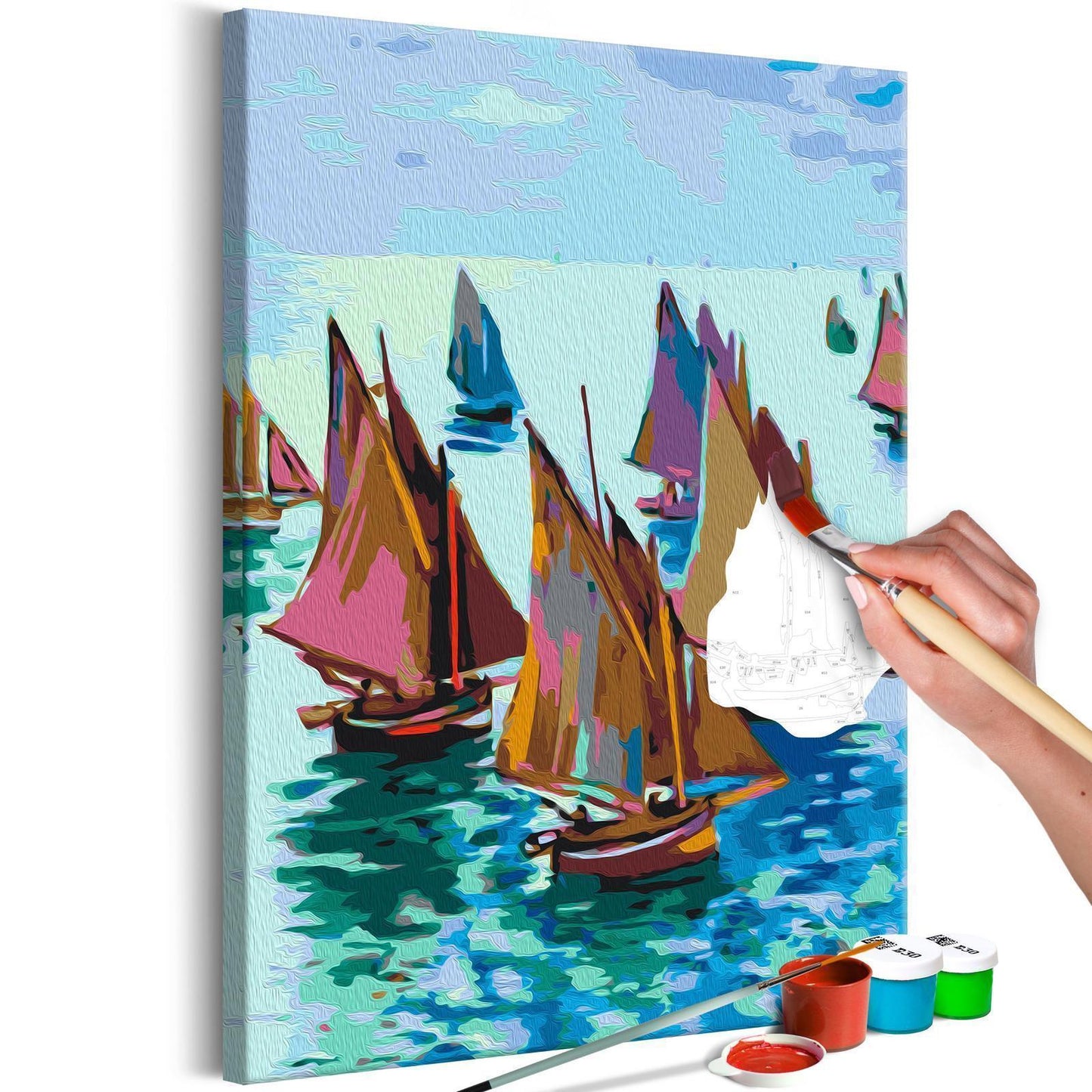 Claude Monet: Fiskebåter
