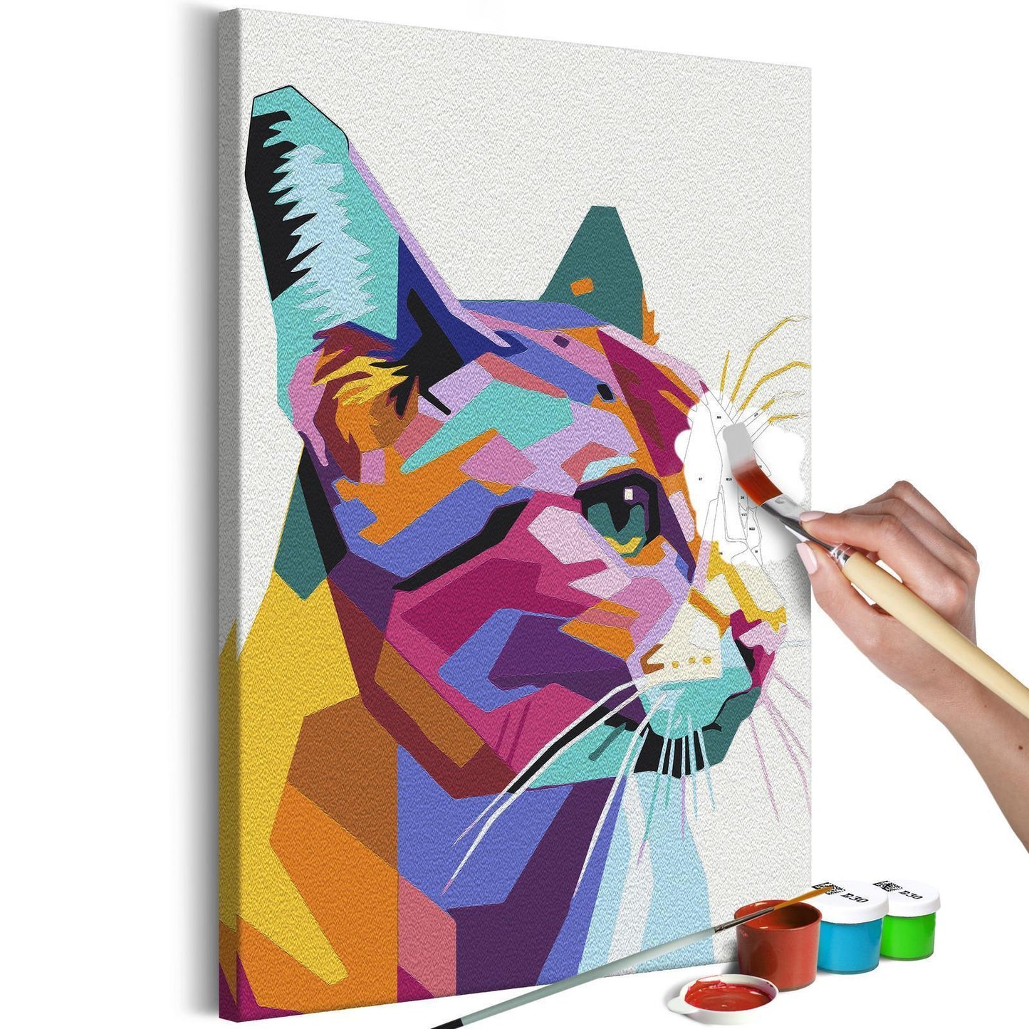 Geometrisk katt