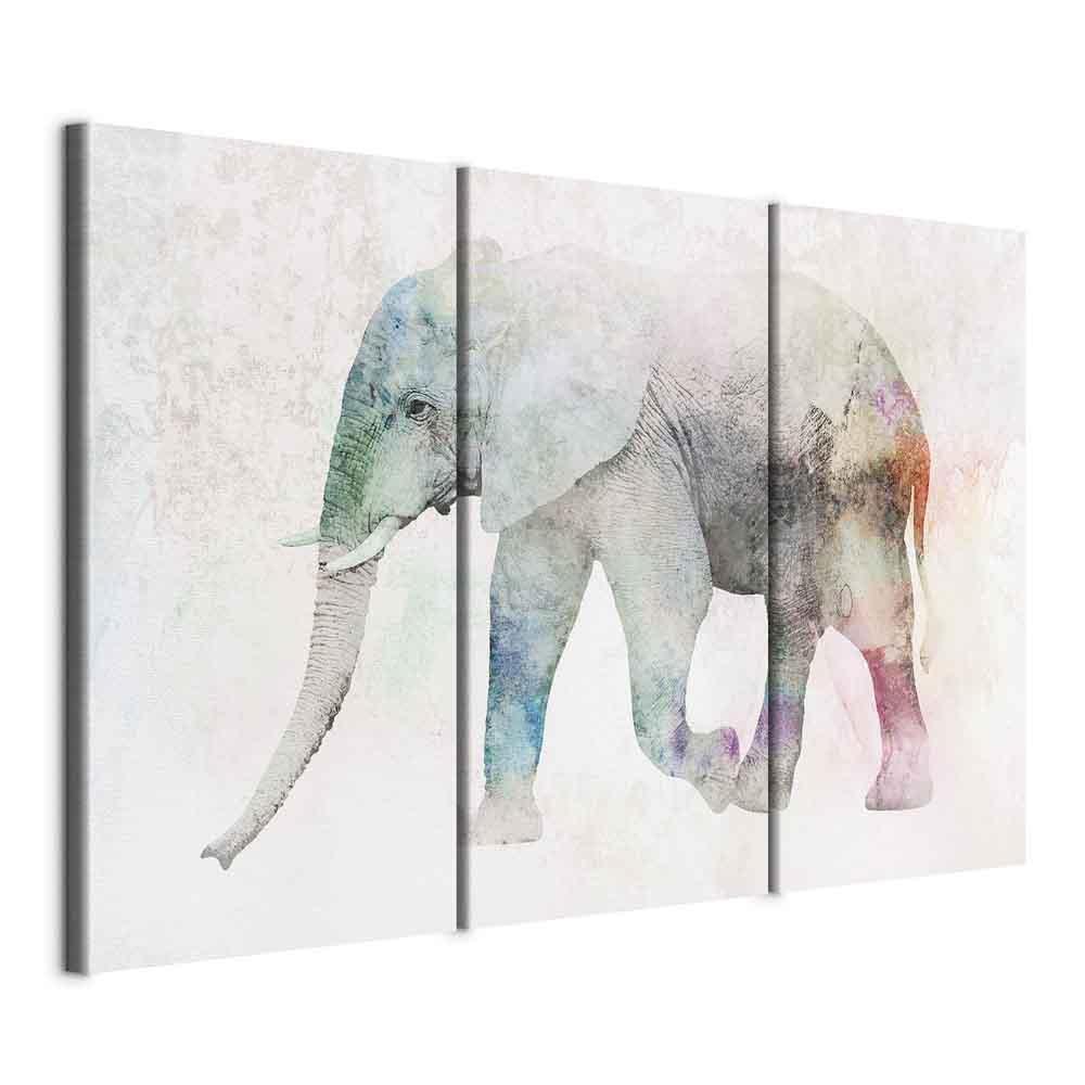 Malt elefant (3 deler)