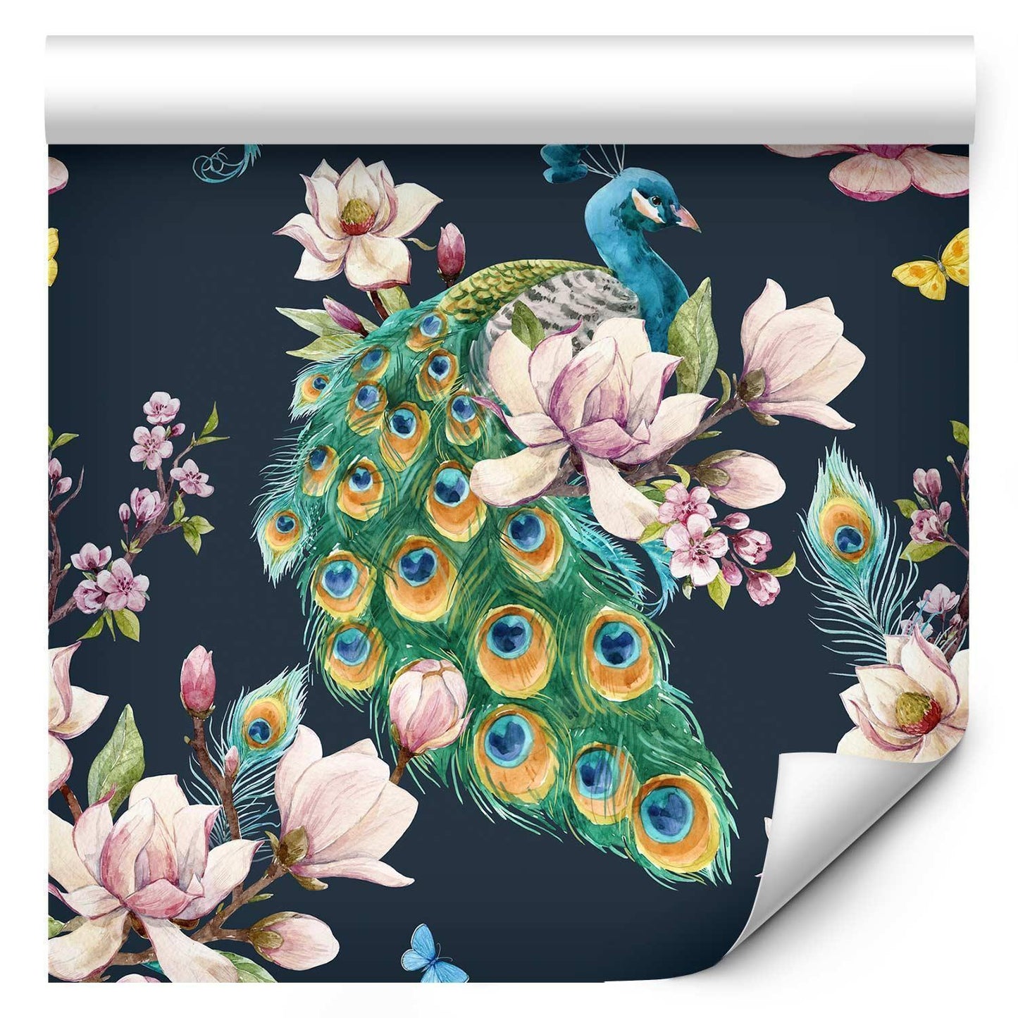 Magnoliaer og påfugler