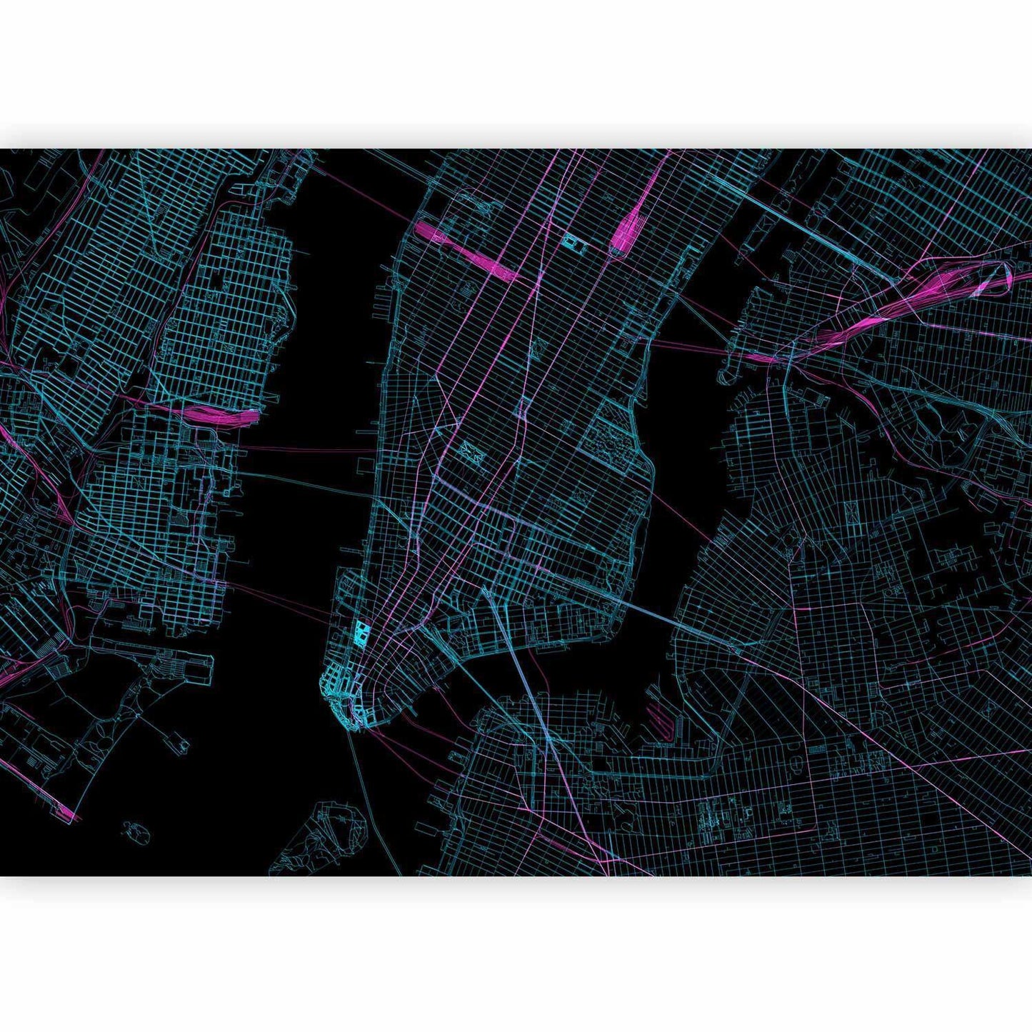 Blå Manhattan