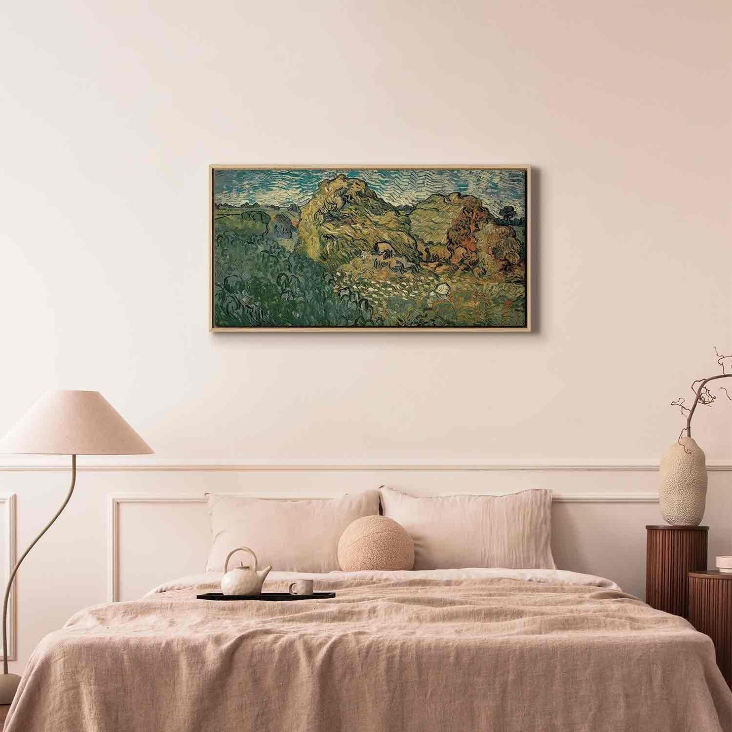 Åker med hvetestabler (Vincent Van Gogh)