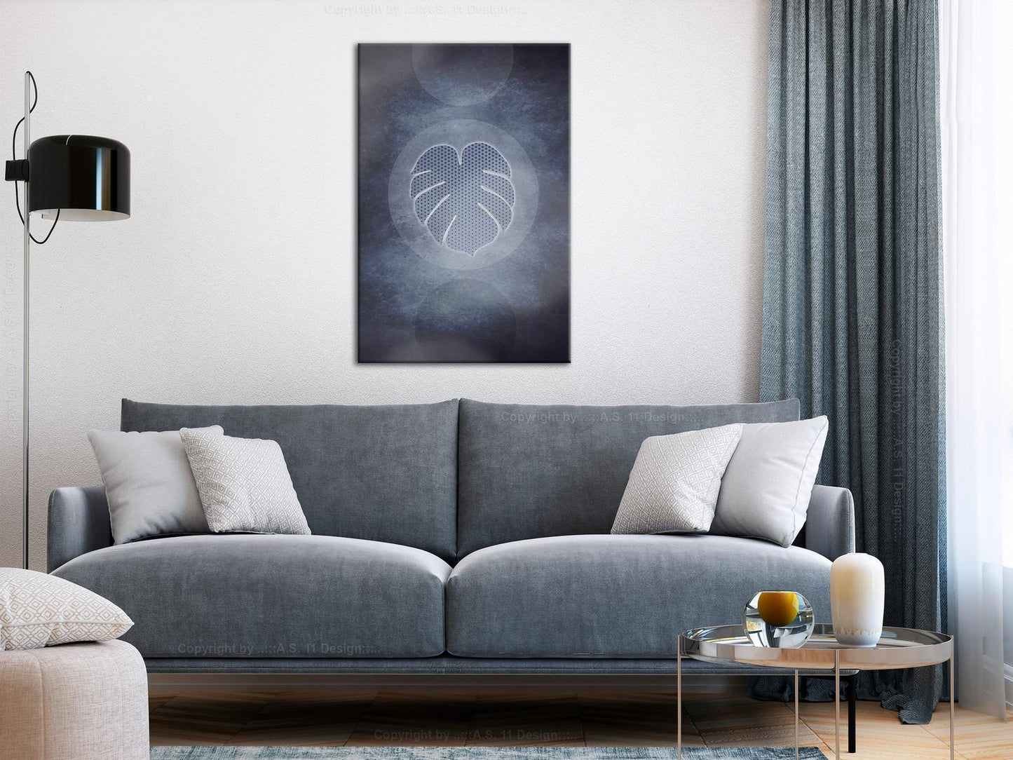 Uvanlig monstera (1 del) Vertikal