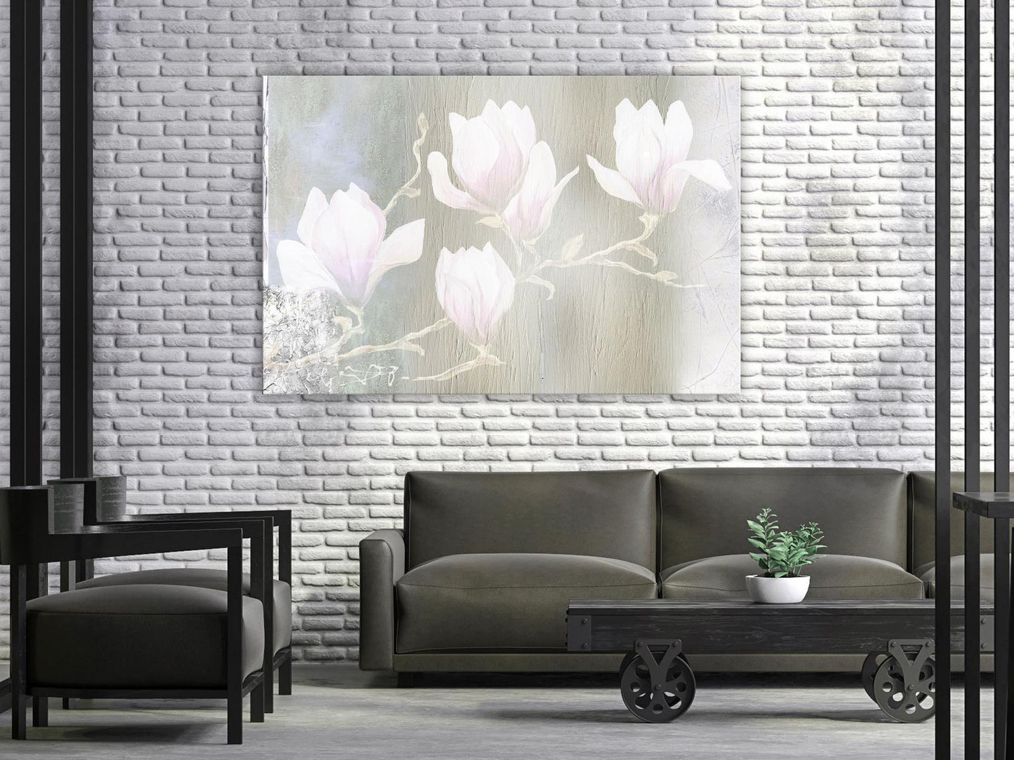 White Magnolias (1 Part) Wide