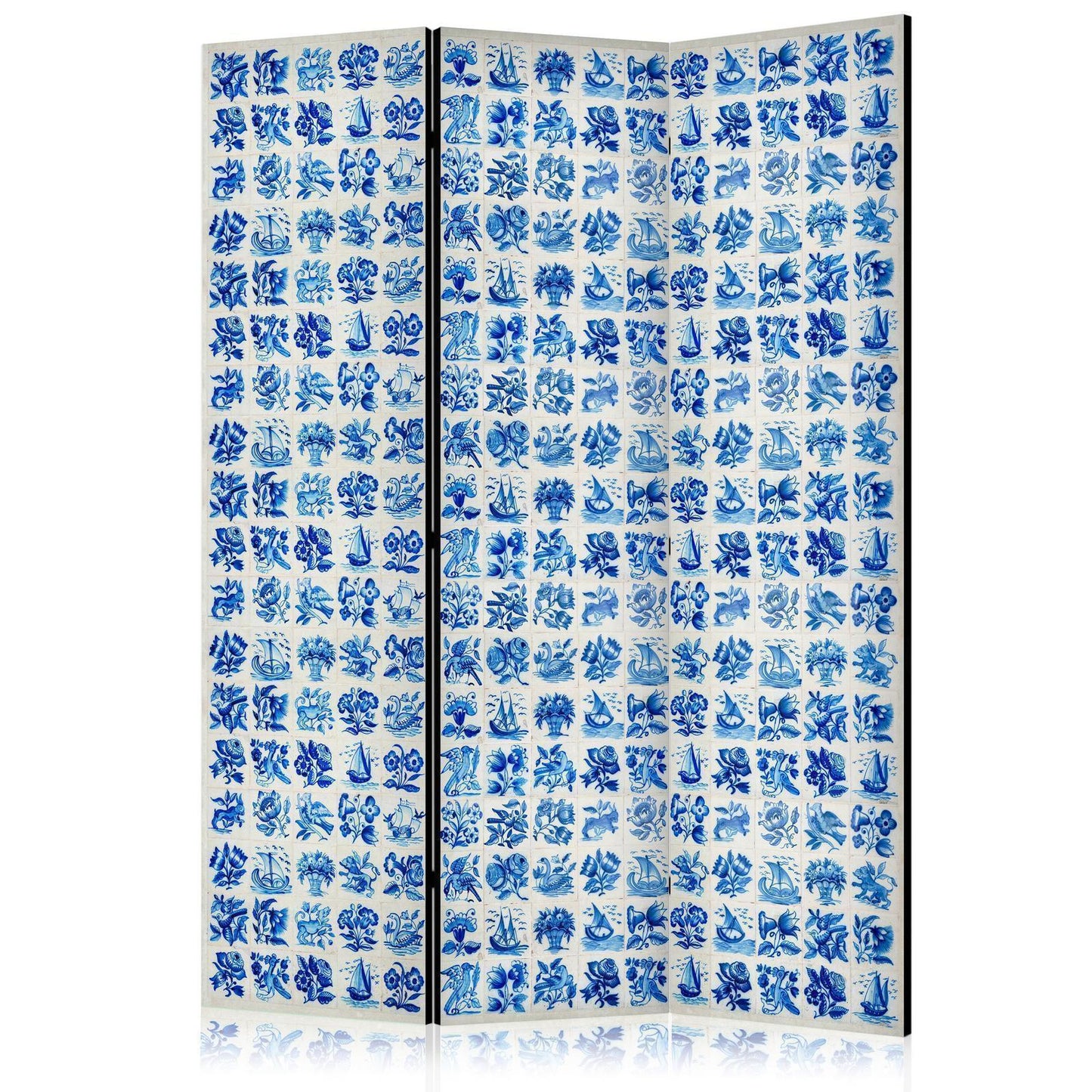 Keramiske fliser - Tradisjonelle portugisiske blå fliser Azulejos