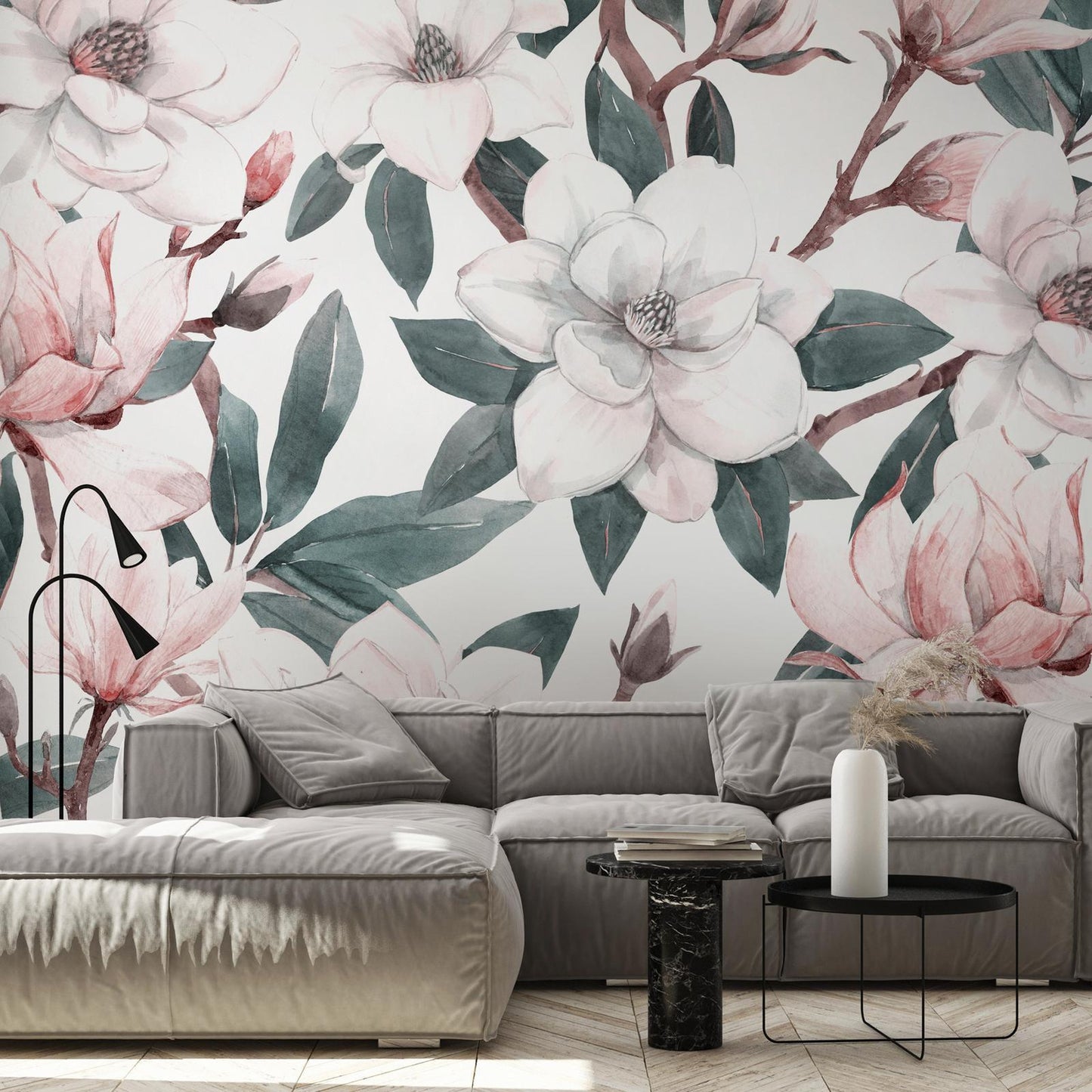 Akvarelle Magnoliaer - Andre variant