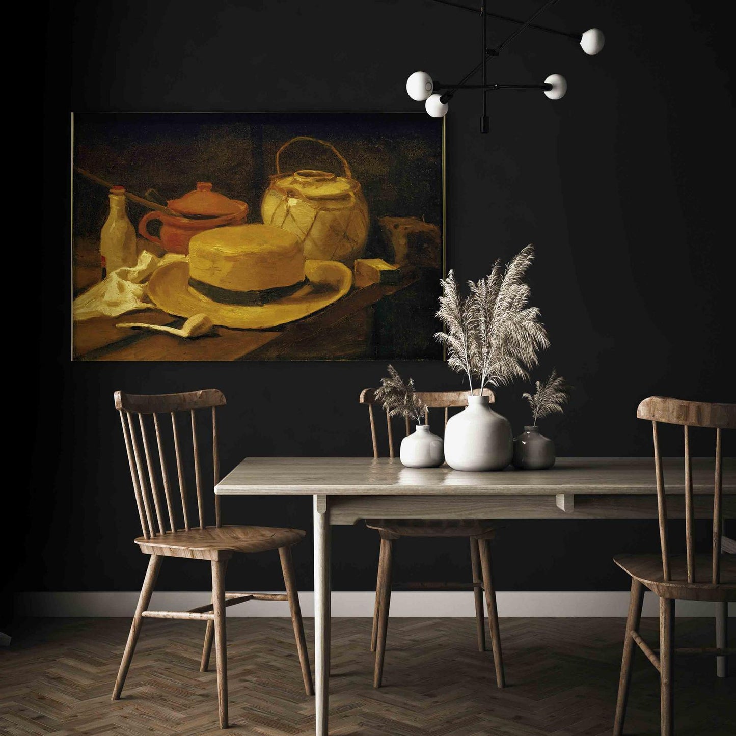 Stilleben med gul stråhatt (Vincent Van Gogh)