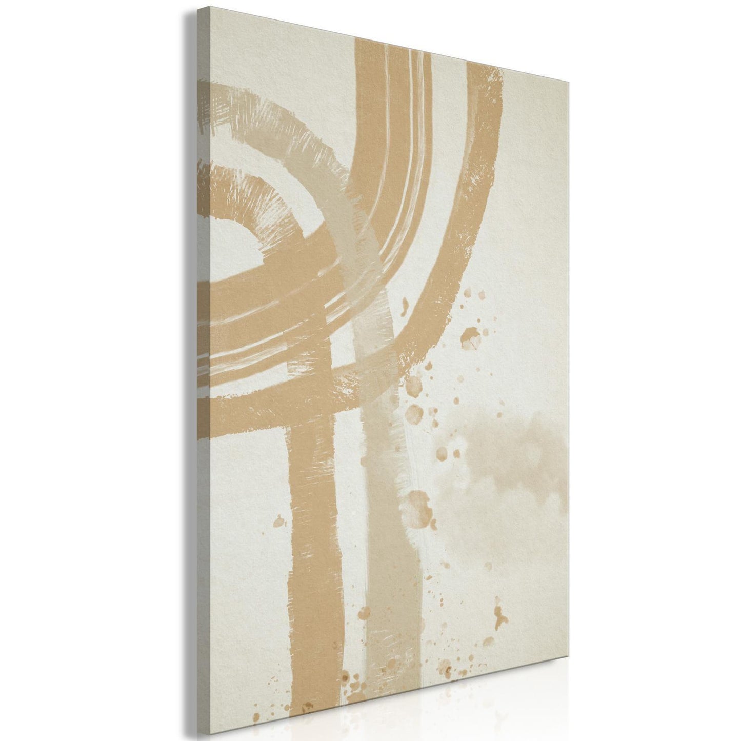 Beige minimalisme (1 del) Vertikal