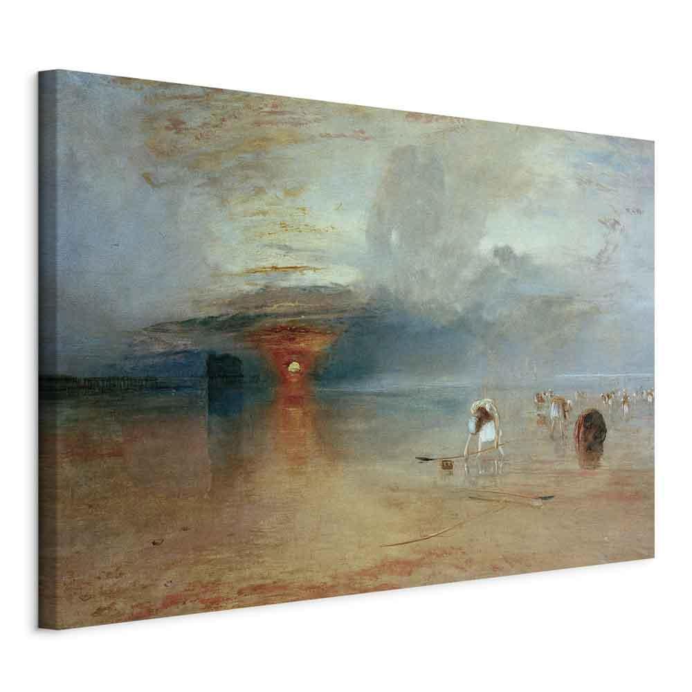 Calais-stranden, lavvann