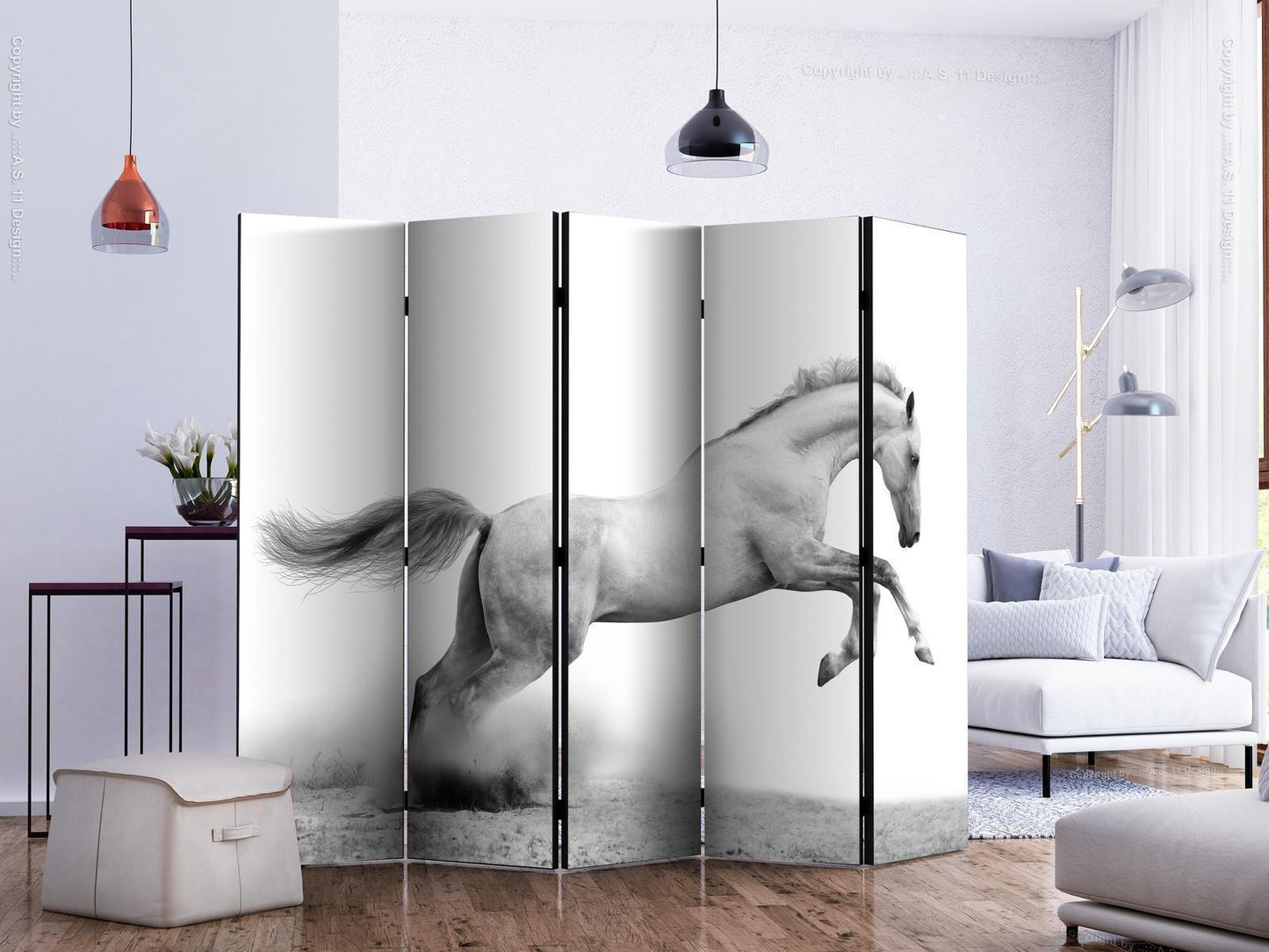 Hvit galopp II