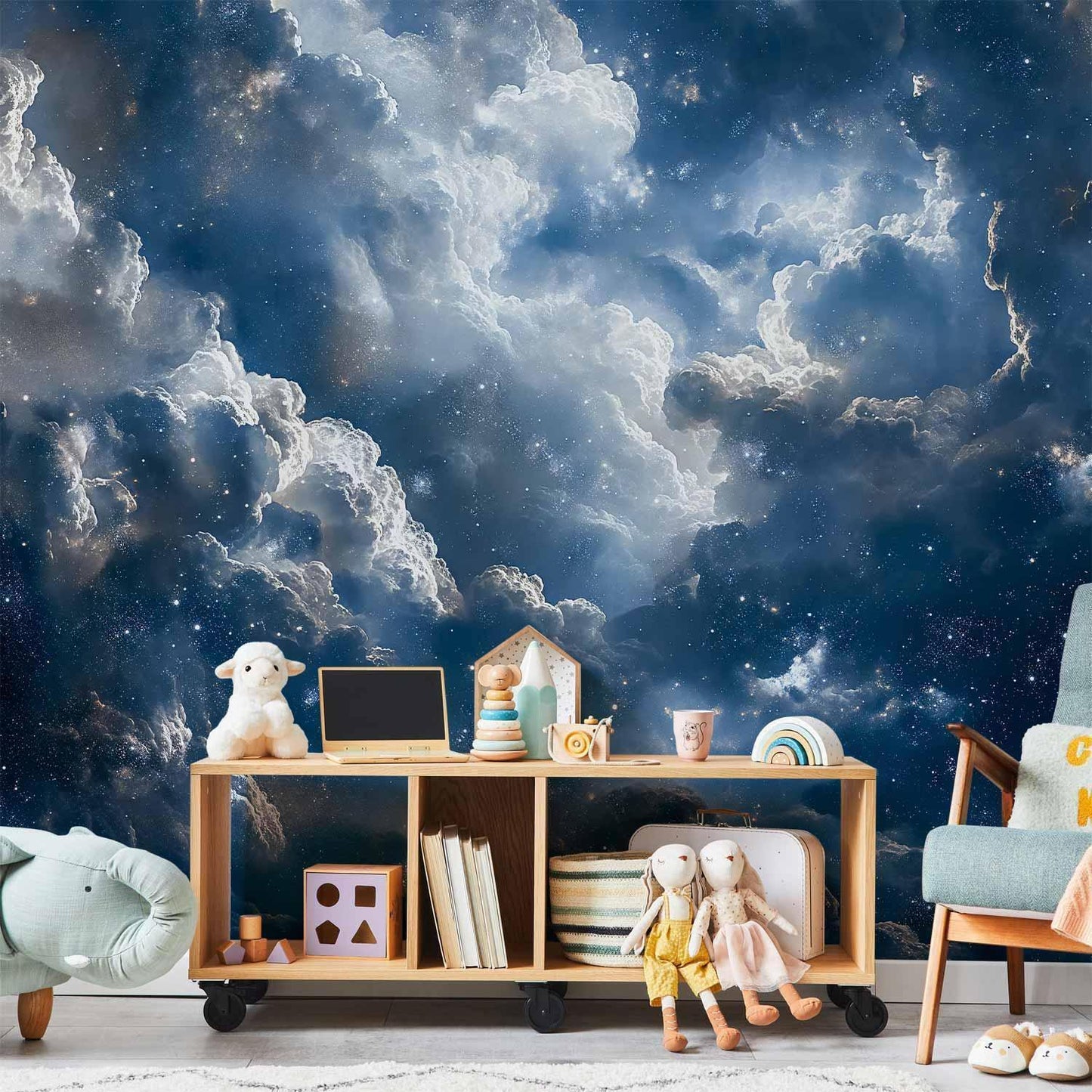 Astronomiske underverker: Skyer og stjerner i harmonisk kombinasjon