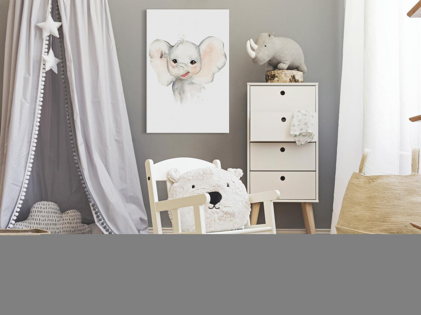 Lykkelig elefant (1 del) Vertikal