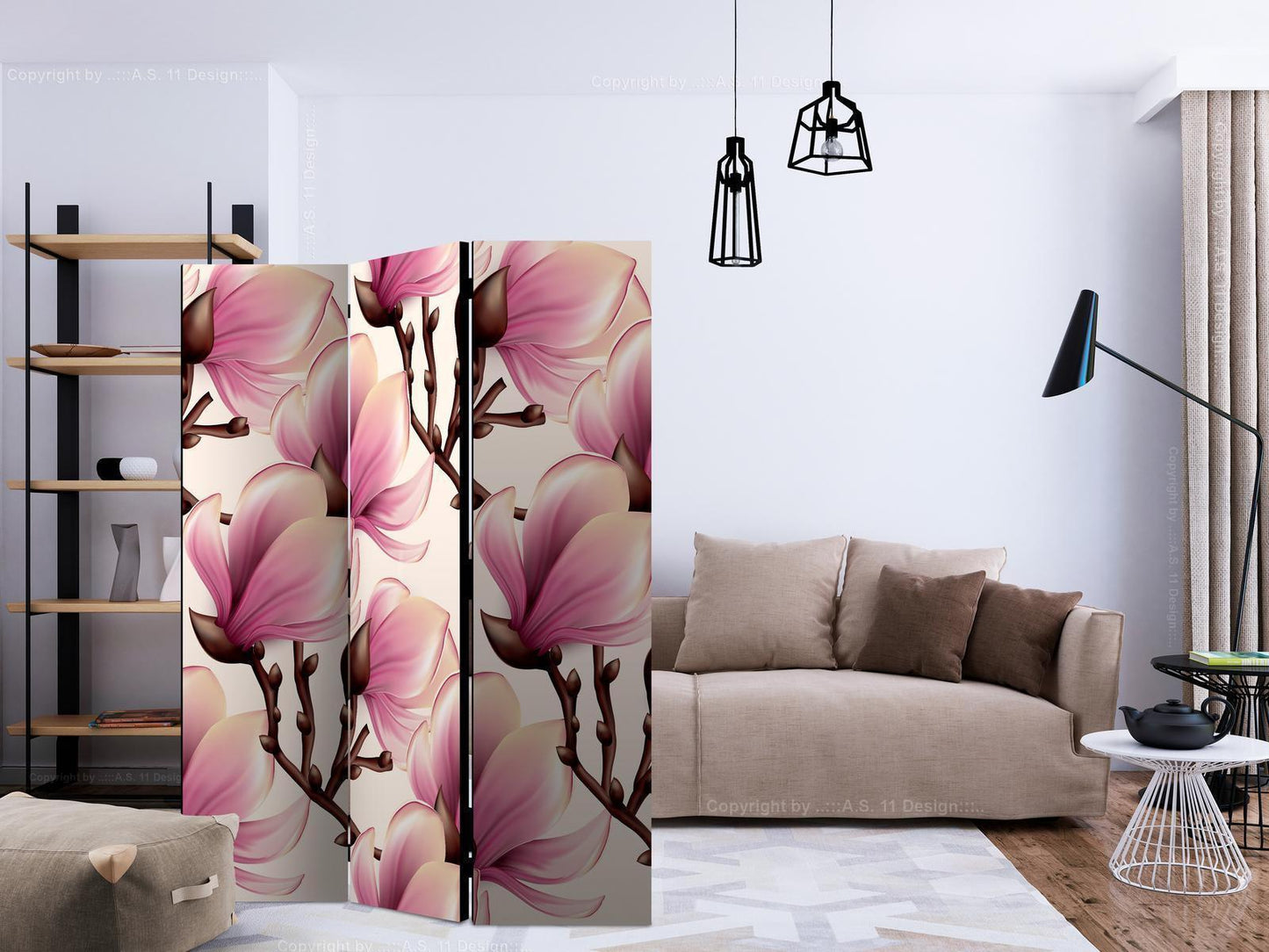Blomstrende magnoliaer
