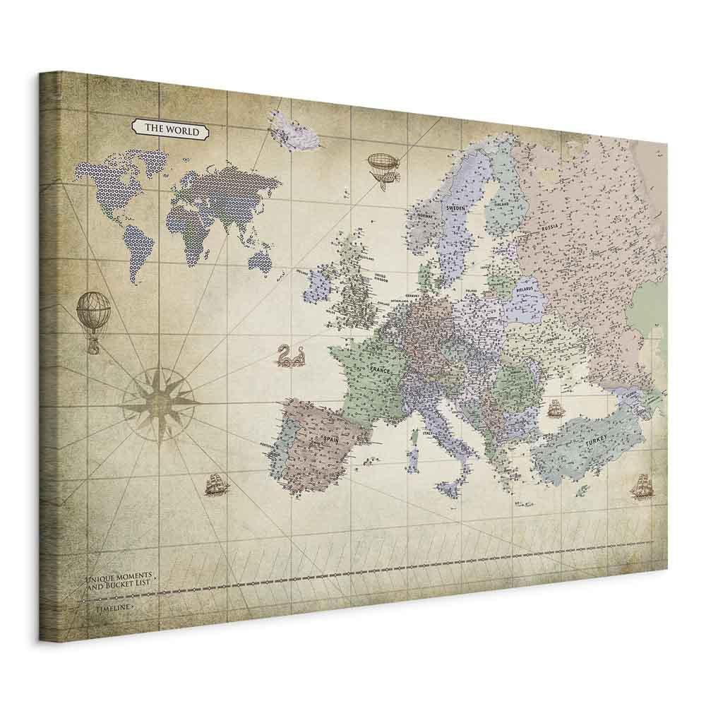 Europakart (1 del) Bred