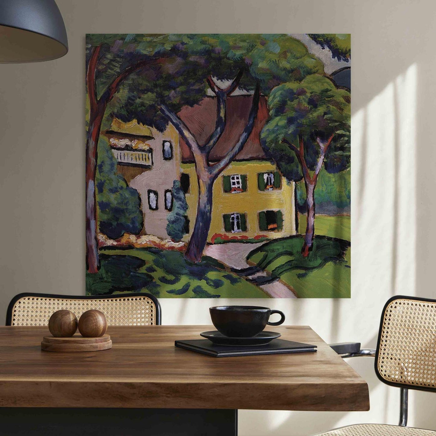 Staudacherhaus i Tegernsee (August Macke)