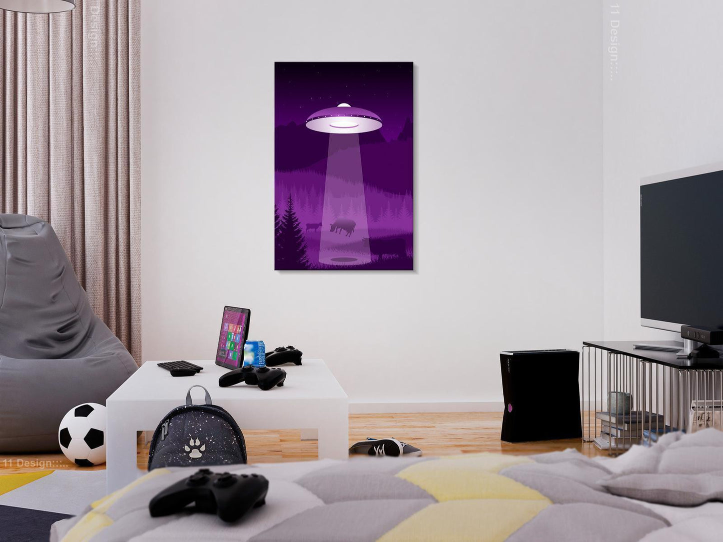 UFO (1 del) Vertikal