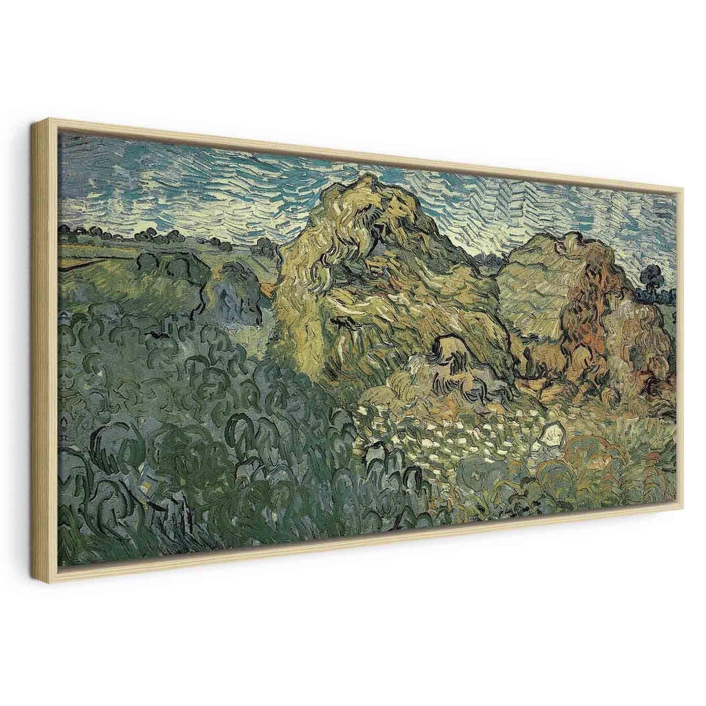 Åker med hvetestabler (Vincent Van Gogh)