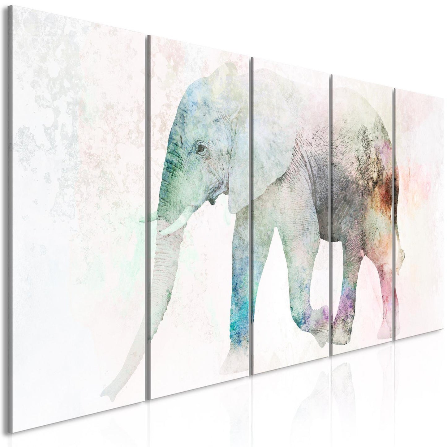 Malt elefant (5 deler) Smal