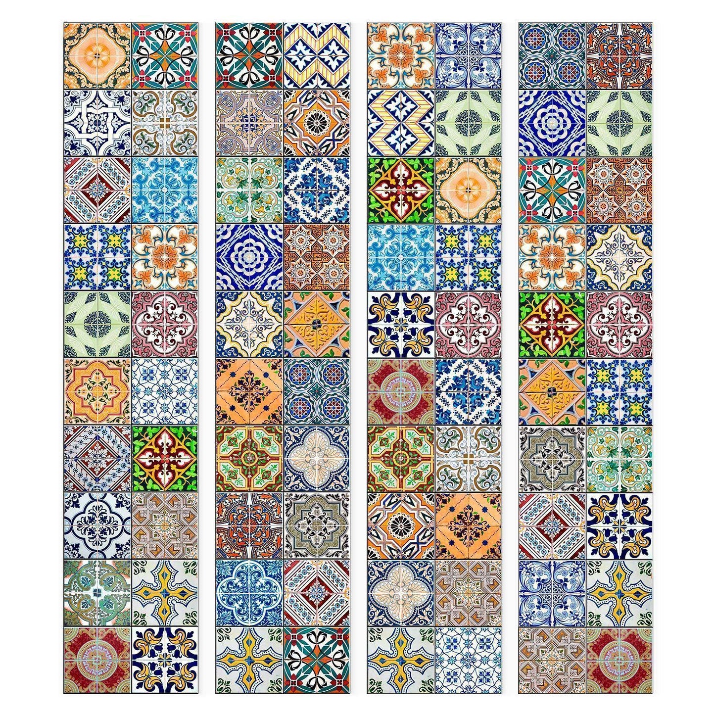 Fargerik mosaikk