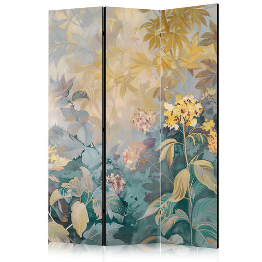 Gobelinteppe med eng og blomster - Kelim med vårmotiv