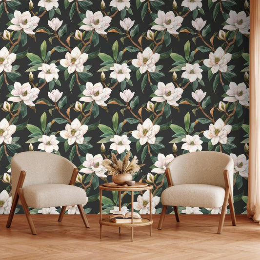Hvite magnoliaer