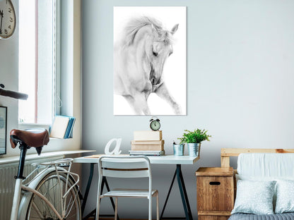 Hvit hest (1 del) Vertikal