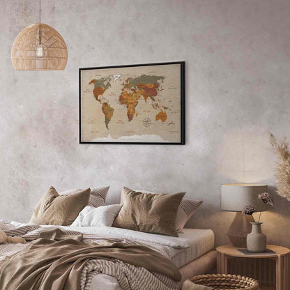 Verdenskart: Beige Chic