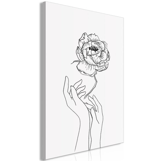 Delikat blomst (1 del) Vertikal