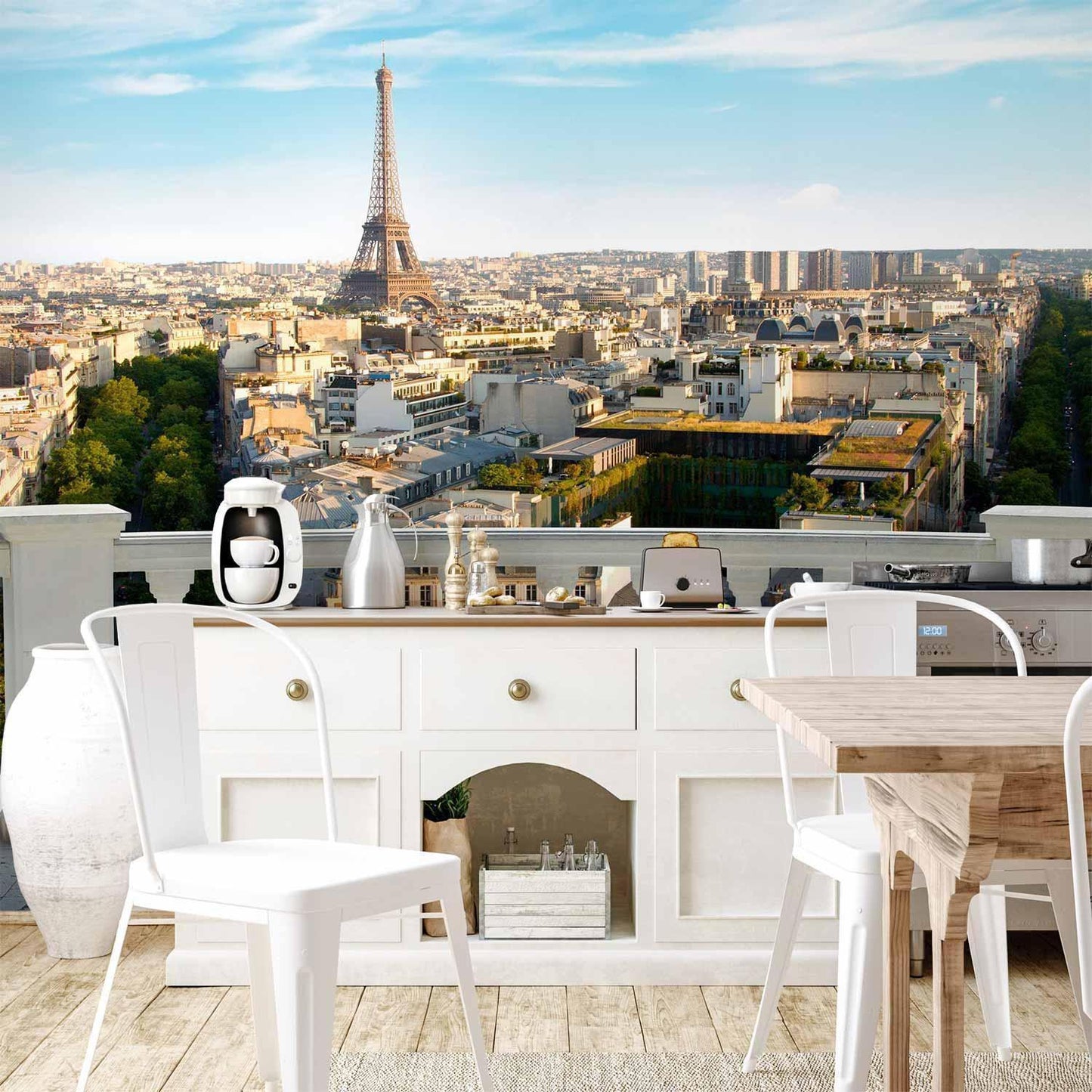 Paris midt på dagen