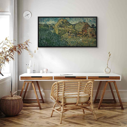 Åker med hvetestabler (Vincent Van Gogh)