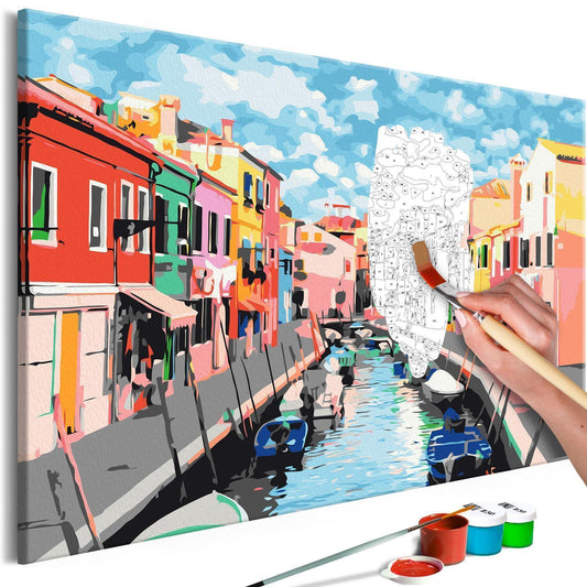 Husene i Burano