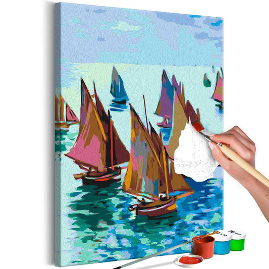 Claude Monet: Fiskebåter