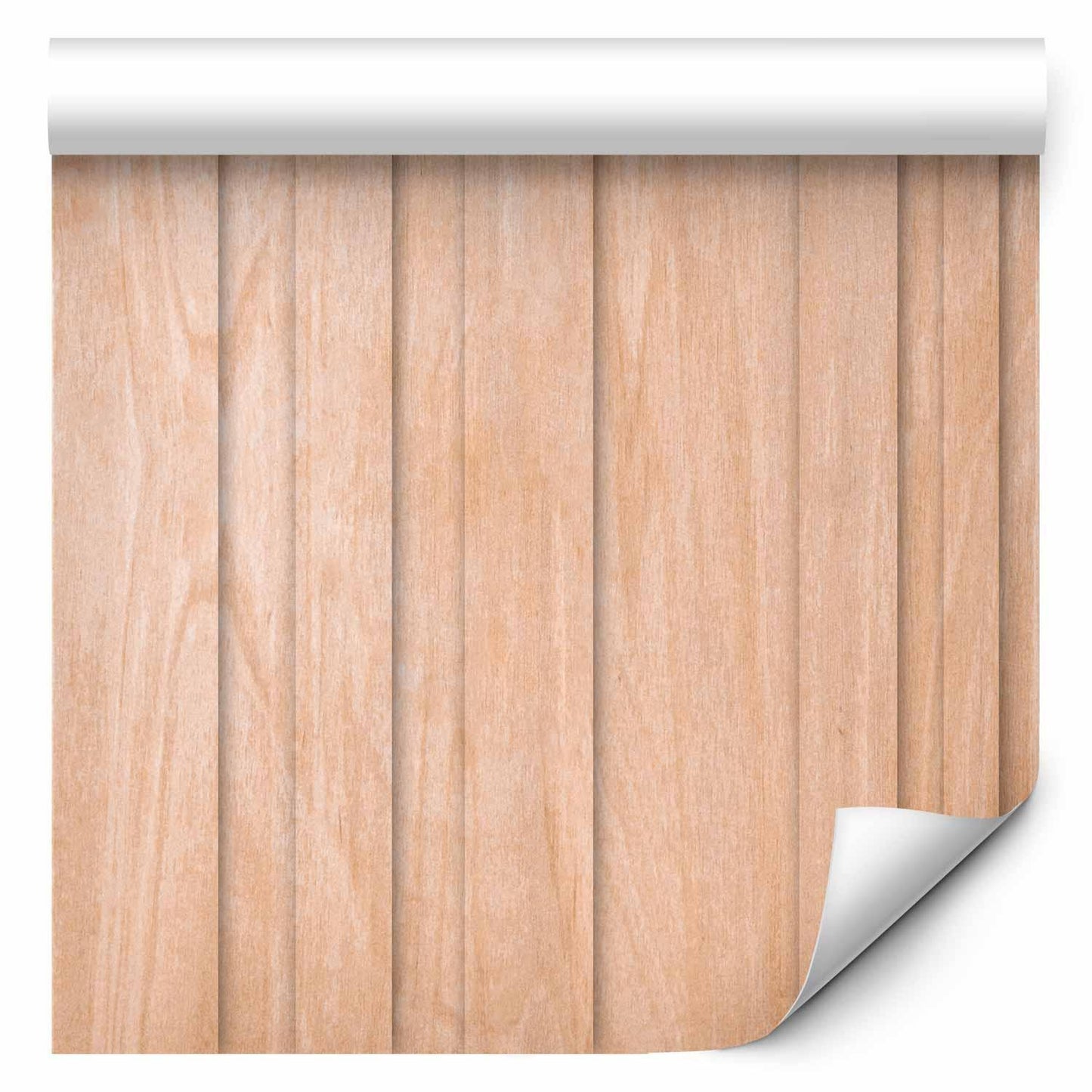 Lyst tre - Vertikale paneler i en varm beige nyanse