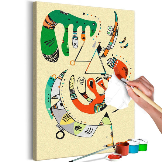 Vasily Kandinsky: Vert et rouge