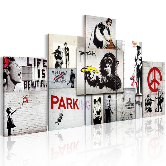 Gatekriminalitet: Banksy-kunst