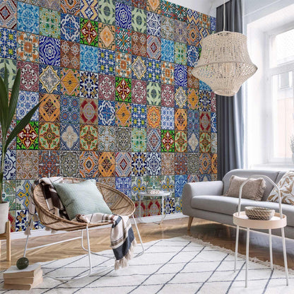 Fargerik mosaikk