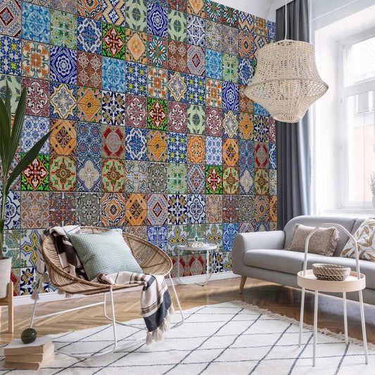 Fargerik mosaikk