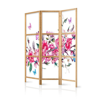 Stil: Blomster og sommerfugler