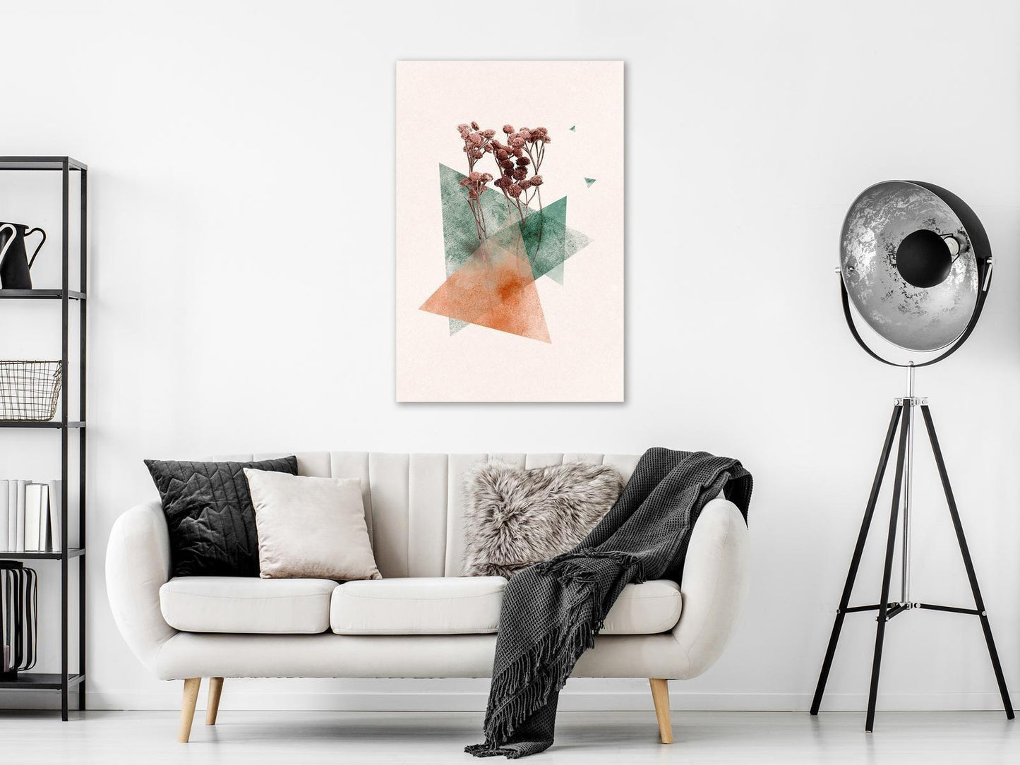 Modernistisk blomst (1 del) Vertikal