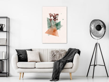 Modernistisk blomst (1 del) Vertikal