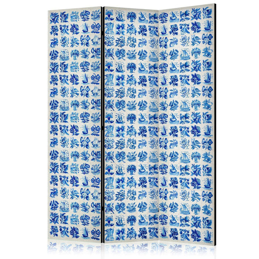 Keramiske fliser - Tradisjonelle portugisiske blå fliser Azulejos