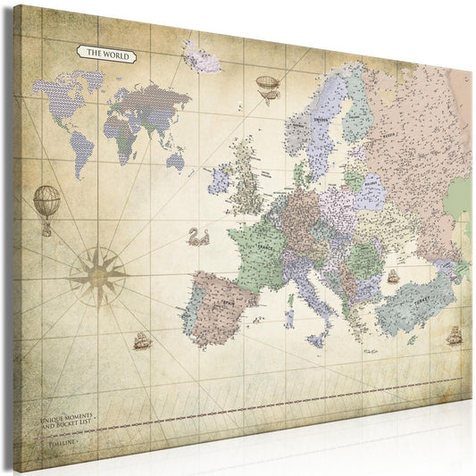 Europakart (1 del) Bred