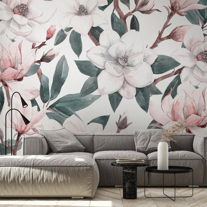 Akvarelle Magnoliaer - Andre variant