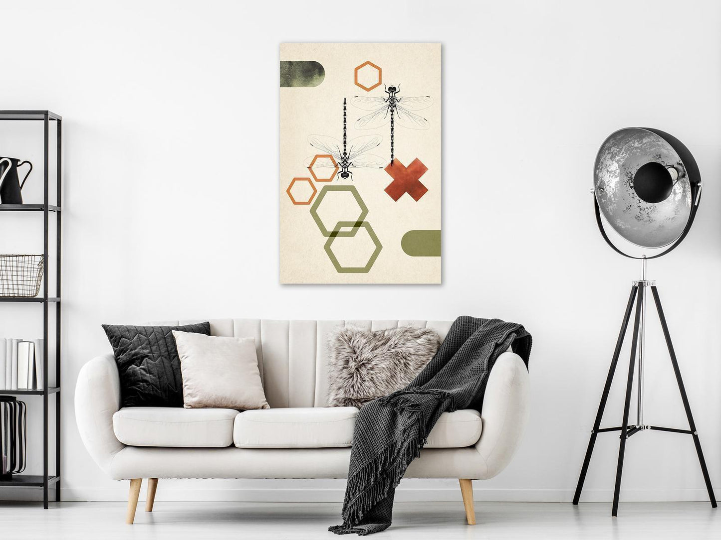 Øyenstikkere og geometri (1 del) Vertikal