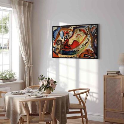Nakne jenter i barken (August Macke)